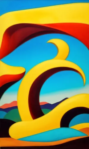 Golden 3D graphic design symbol icon