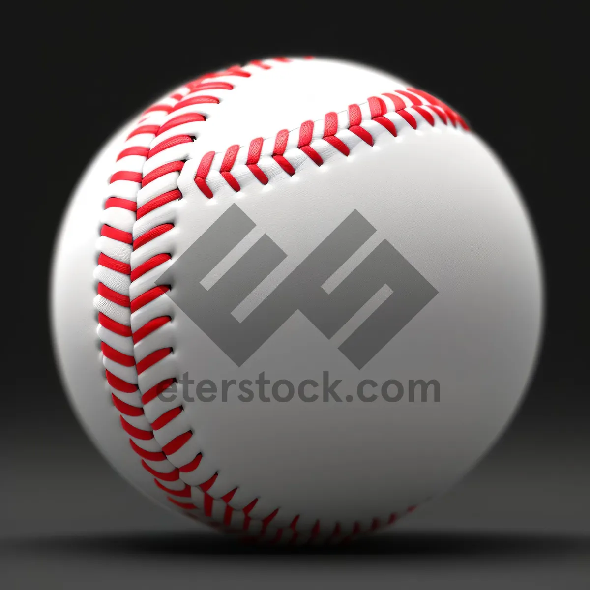 Picture of Baseball Equipment on Grass Field