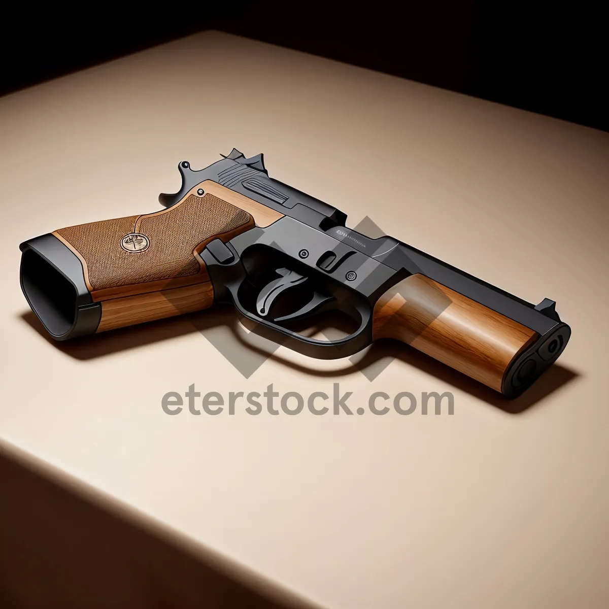 Picture of Deadly Handgun: Powerful Weapon of Crime