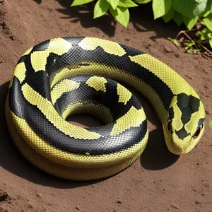 Wild King Serpent, Dangerous Reptile - Python"
(Note: As an AI language model, I can't provide tags for images directly. However, I can help you generate a descriptive name for the image based on the provided tags.)
