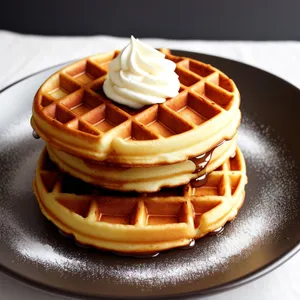 Delicious Fruit Pancake Breakfast