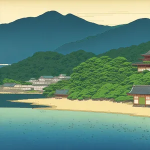 Mountain View by the Lake