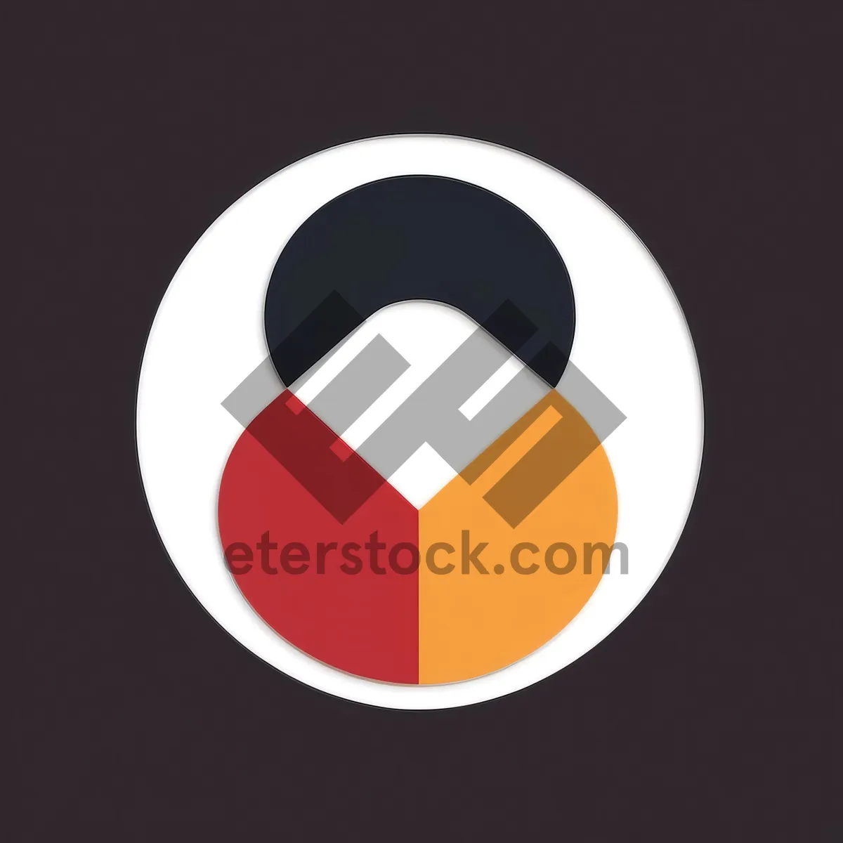 Picture of Shiny Round Web Button Set: Iconic Graphic Design