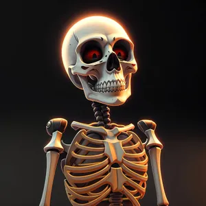 Spooky Skeletal Anatomy: Death's Anatomy in 3D