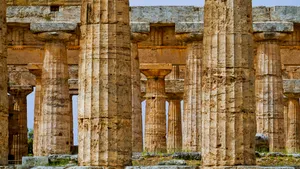 Historic Palace Temple Structure Stone Sculpture Monument