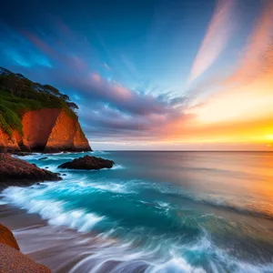 Turquoise Waters: Serene Beach Escape