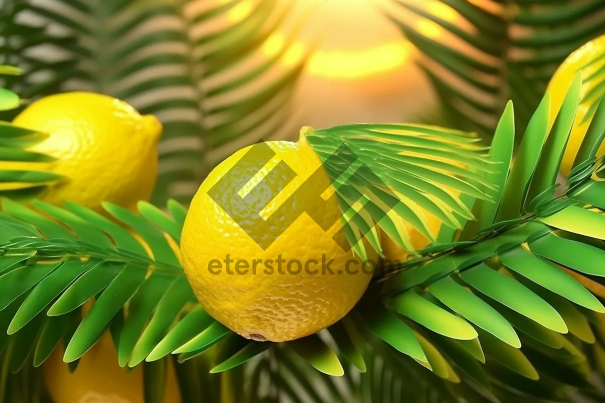 Picture of Fresh Citrus Fruits: Orange, Lemon, Tangerine, Kumquat