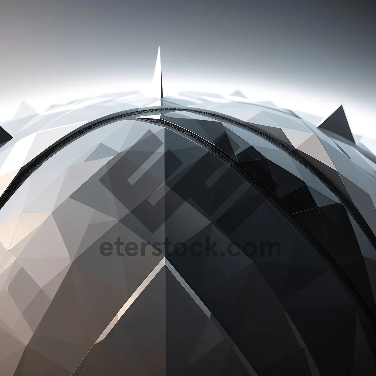 Picture of Geometric Skyline: Artistic Architecture with Fantasy Touch