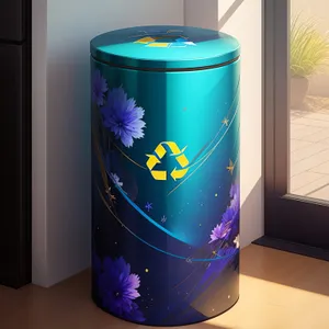 Versatile Waste Container for Efficient Garbage Management