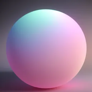 Vibrant Shiny Glass Globe Icon
