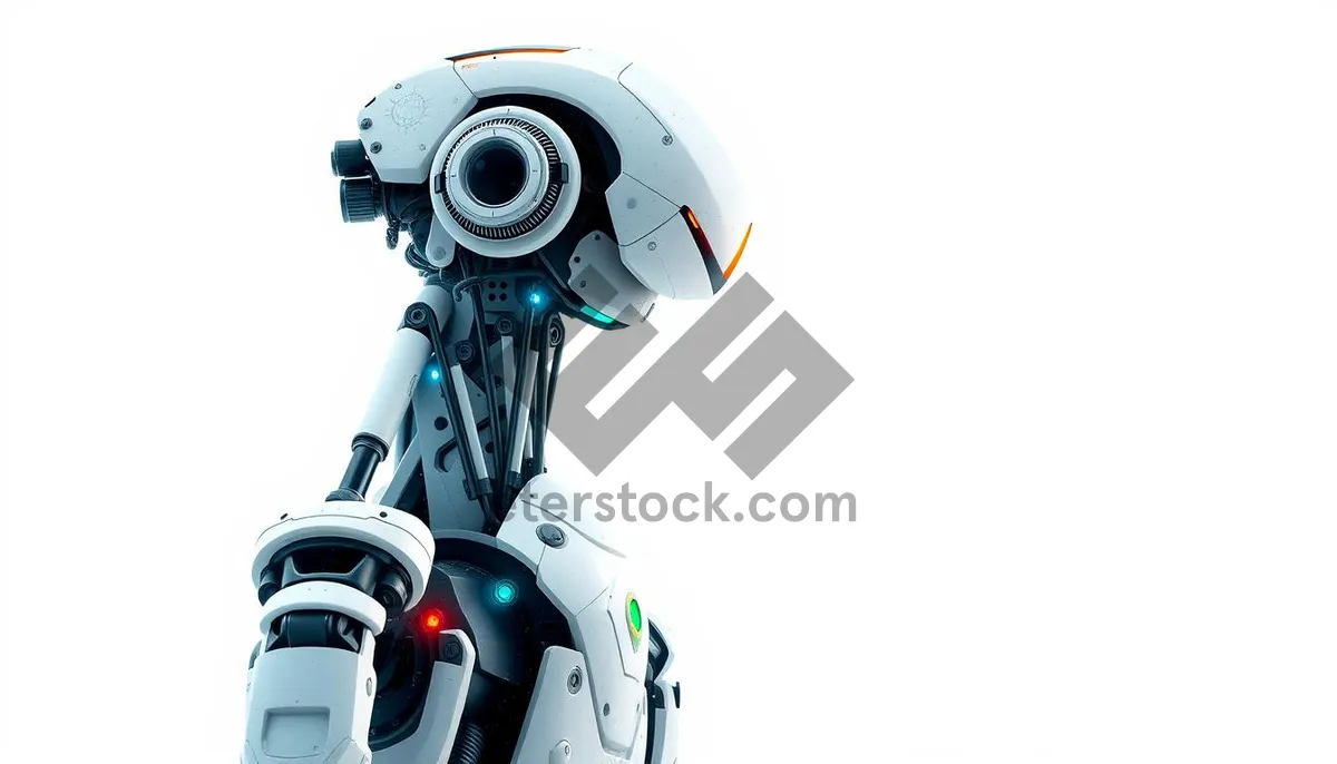 Picture of Cartoon 3D Render of Man Automaton Security Character