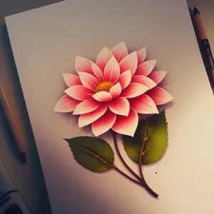 Colorful Rainbow Pinwheel Pencils