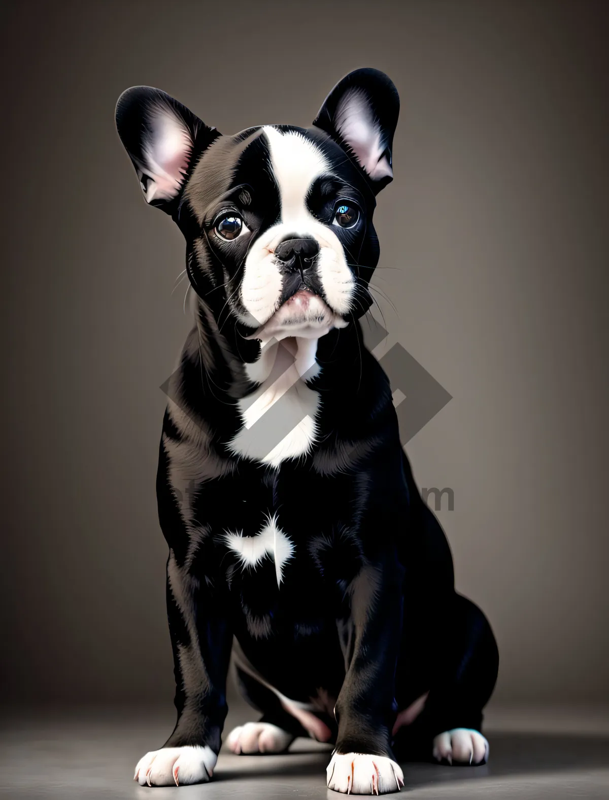 Picture of Playful Terrier Pup: Adorable, Obedient, and Full of Charm!