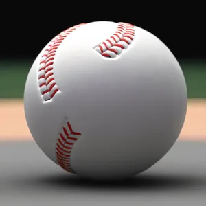 Baseball Ball Equipment - Sporty 3D Sphere Play
