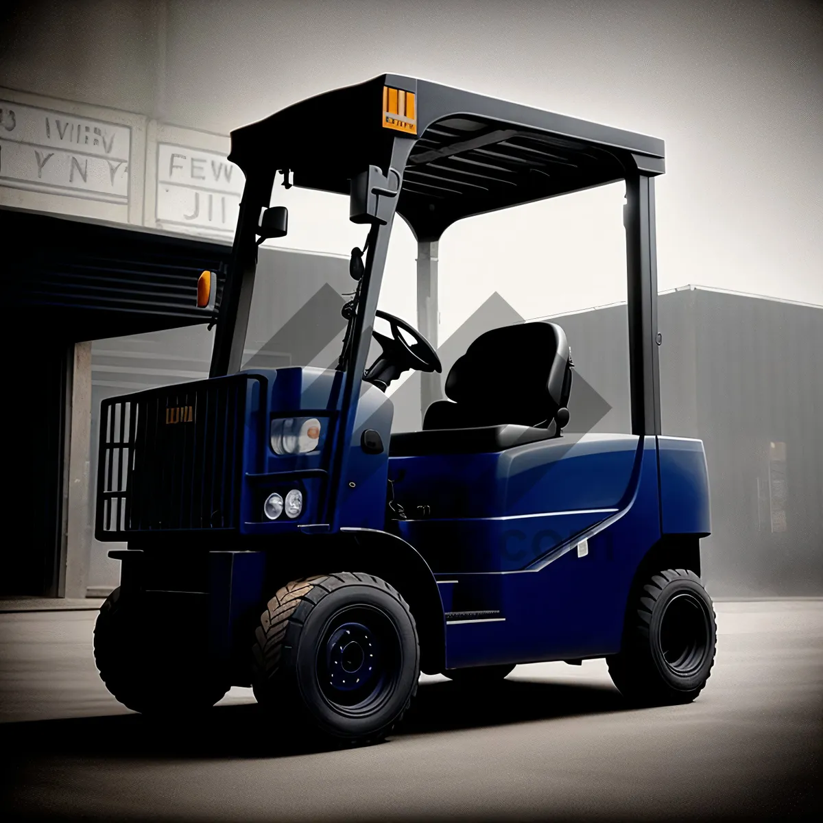 Picture of Industrial Forklift Truck in Transit