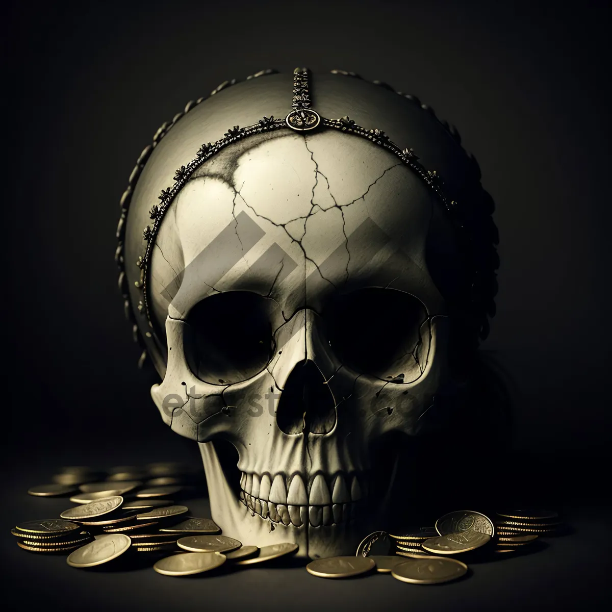 Picture of Spooky Skull: Anatomy of Fear