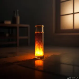 Refreshing cold beer in a glass