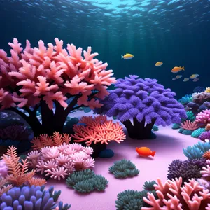 Colorful Coral Reef: Underwater Wonderland of Marine Life