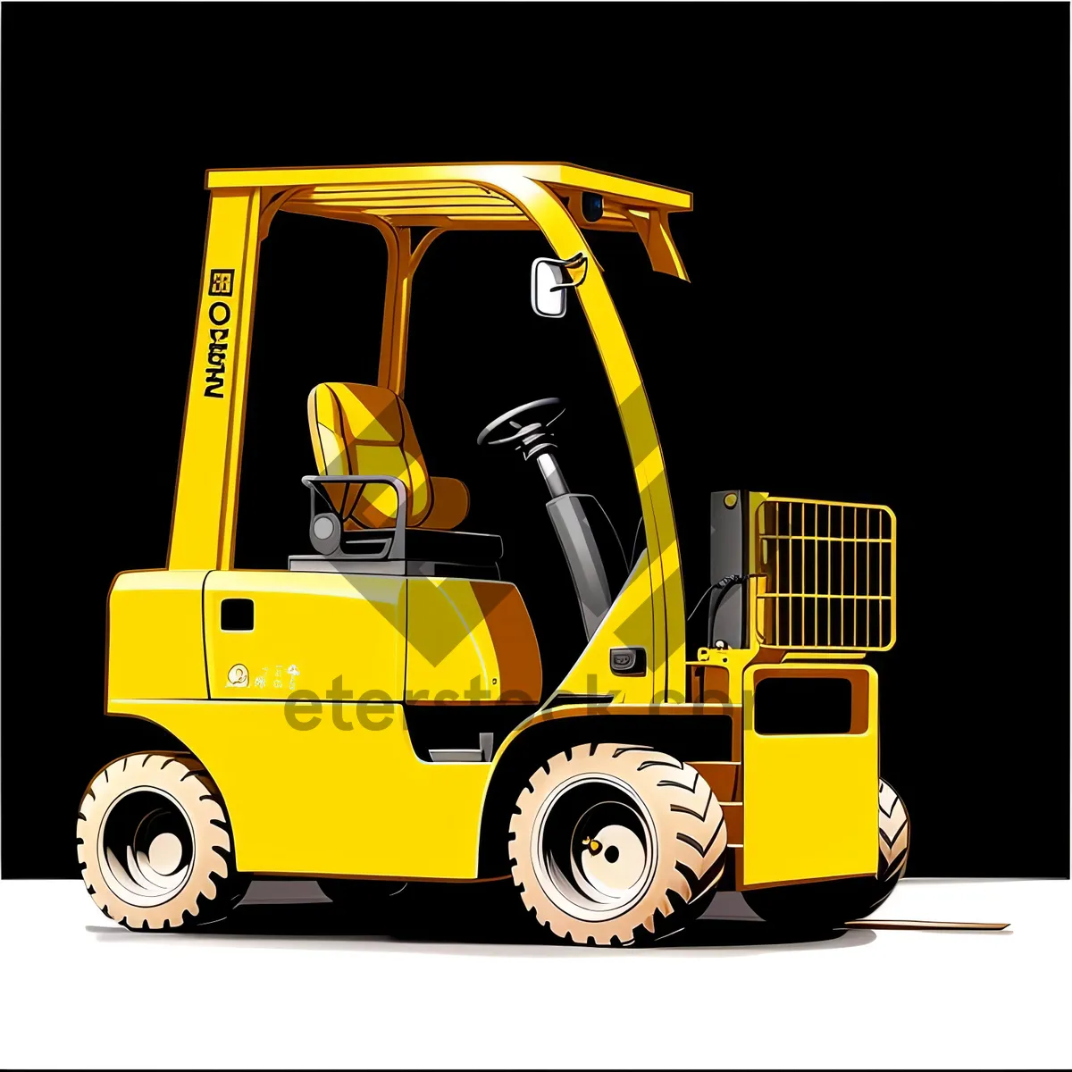 Picture of Versatile Forklift Truck in Industrial Transportation