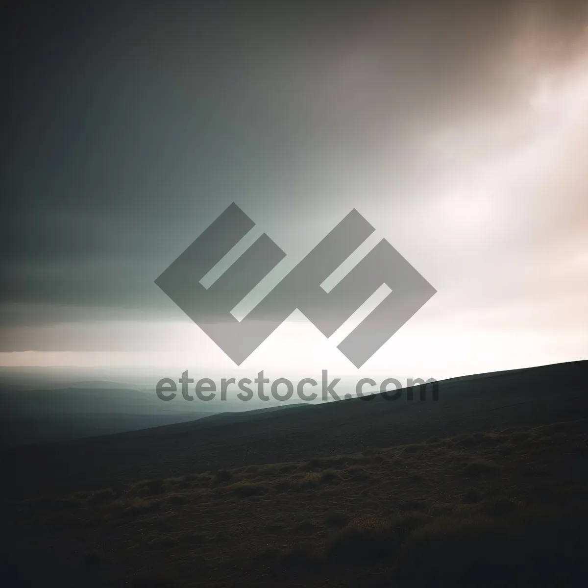 Picture of Serenity at Sunset: Majestic Desert Landscape