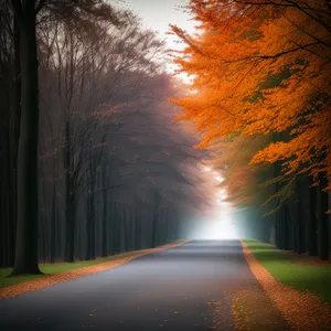 Sunset Drive Through Rural Countryside