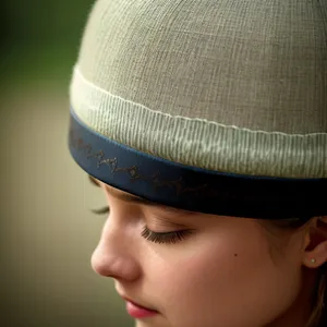 Stylish Wool Cap Enhancing Attractive Facial Features