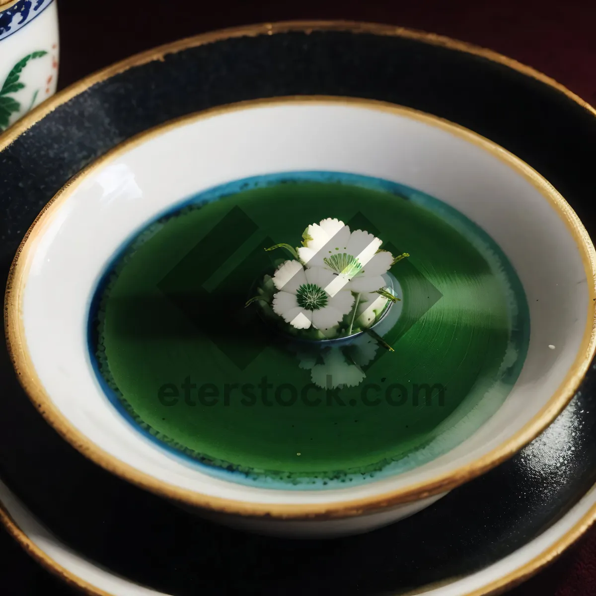 Picture of Hot and Healthy Vegetable Soup in Bowl