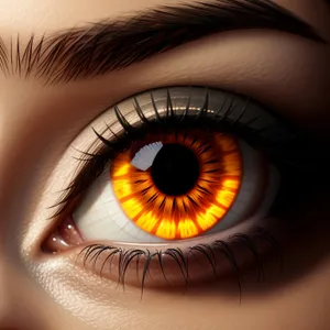 Closeup of Human Eye - Clear Vision Icon