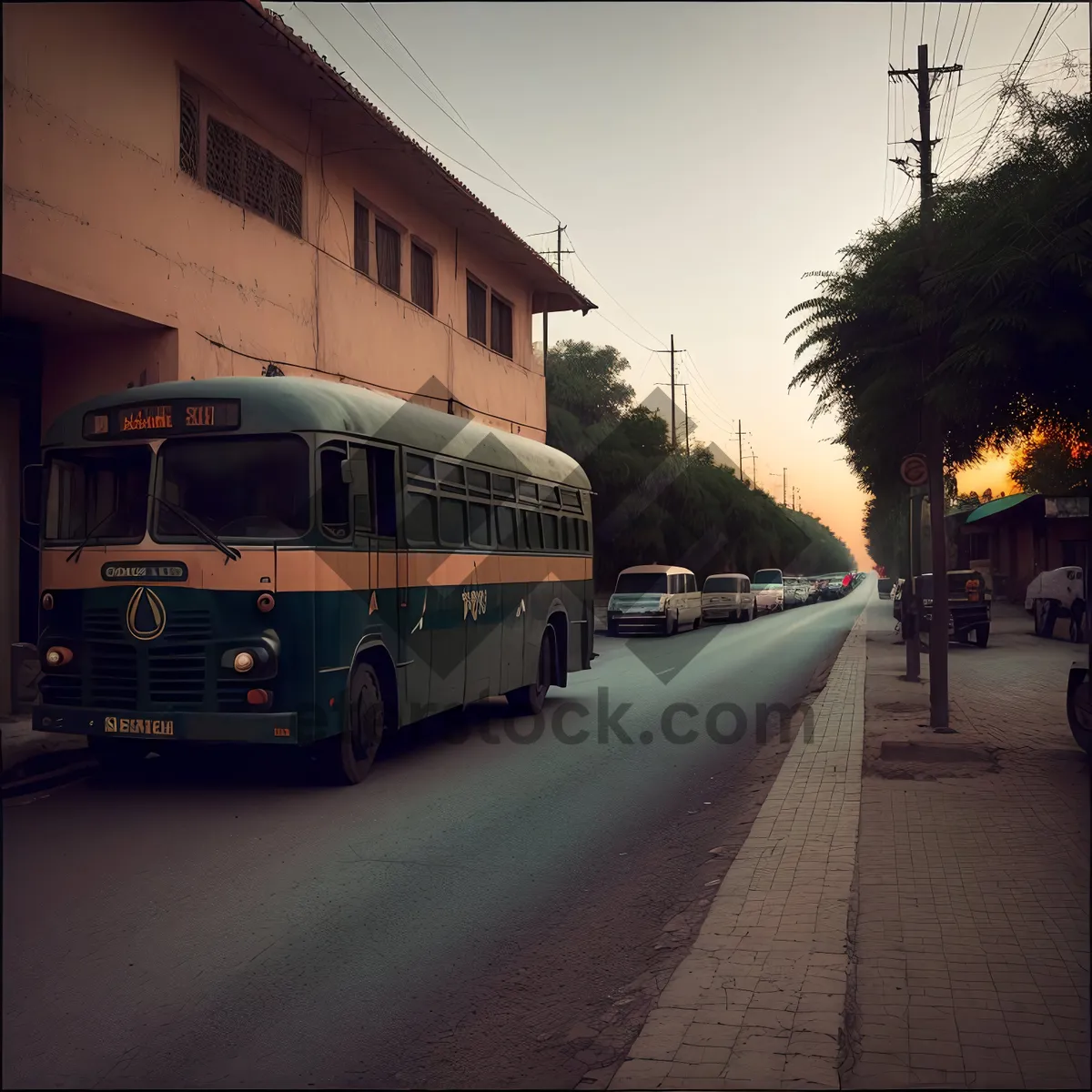 Picture of Urban Shuttle Bus: Convenient City Transportation