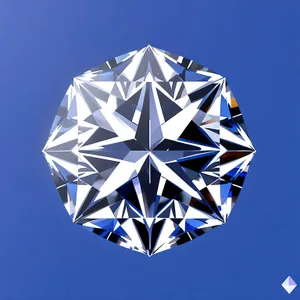 Crystal Star Gem – Solid Glass Symbolic Gift