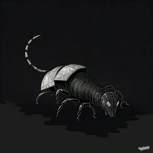 Mysterious Black False Scorpion: Enigmatic Arthropod Emblem