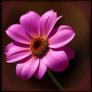 Pink Daisy Blossom