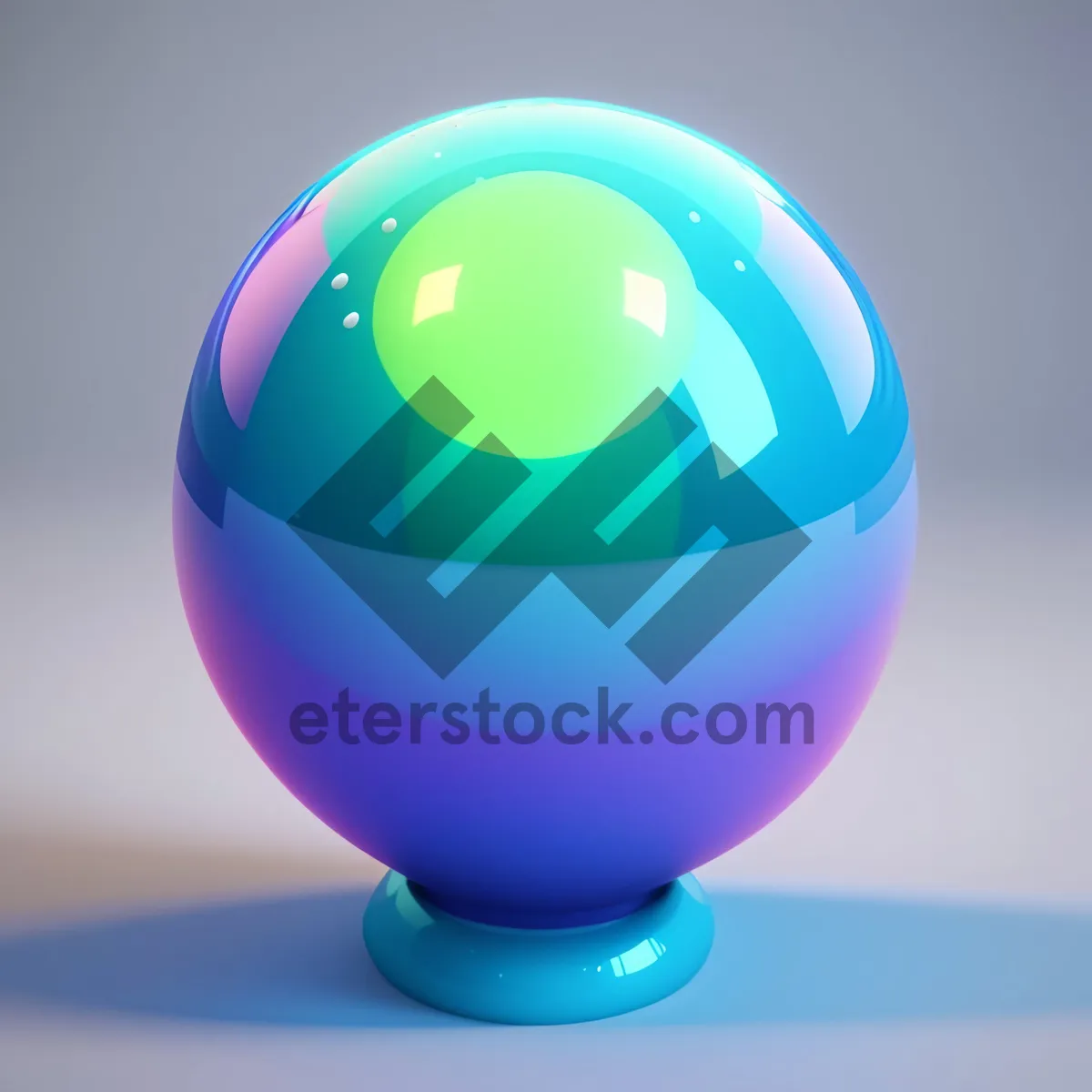 Picture of Shiny Glass Sphere Icon