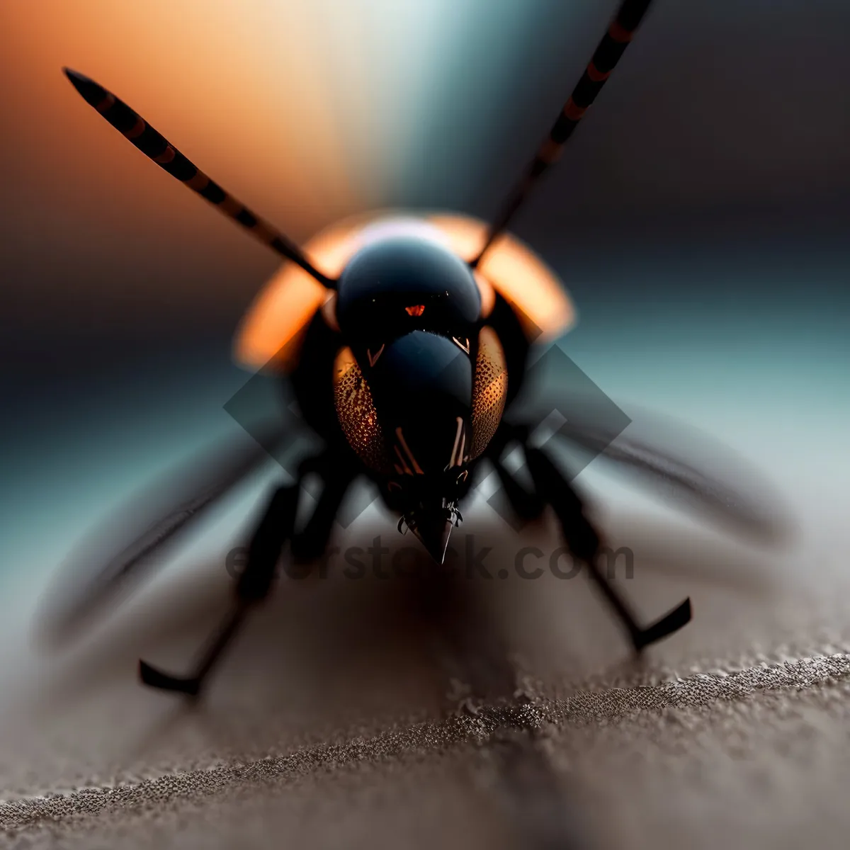 Picture of Black Widow Arachnid in Close-Up Detail