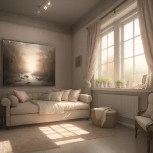 Modern Comfort: Stylish Living Room Retreat