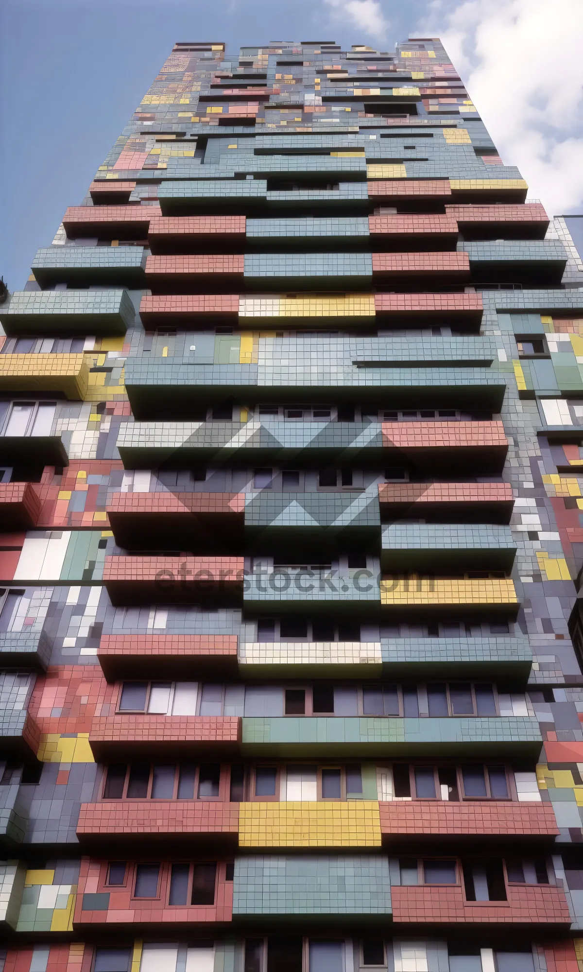 Picture of Library Shelf with Stack of Books