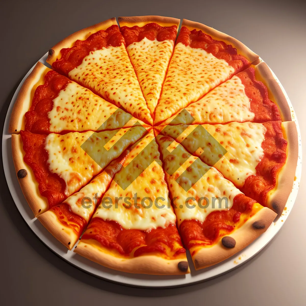 Picture of Delicious Pepperoni Pizza Slice