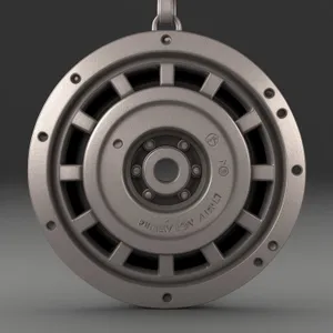 Metal 3D Pulley Machine Device