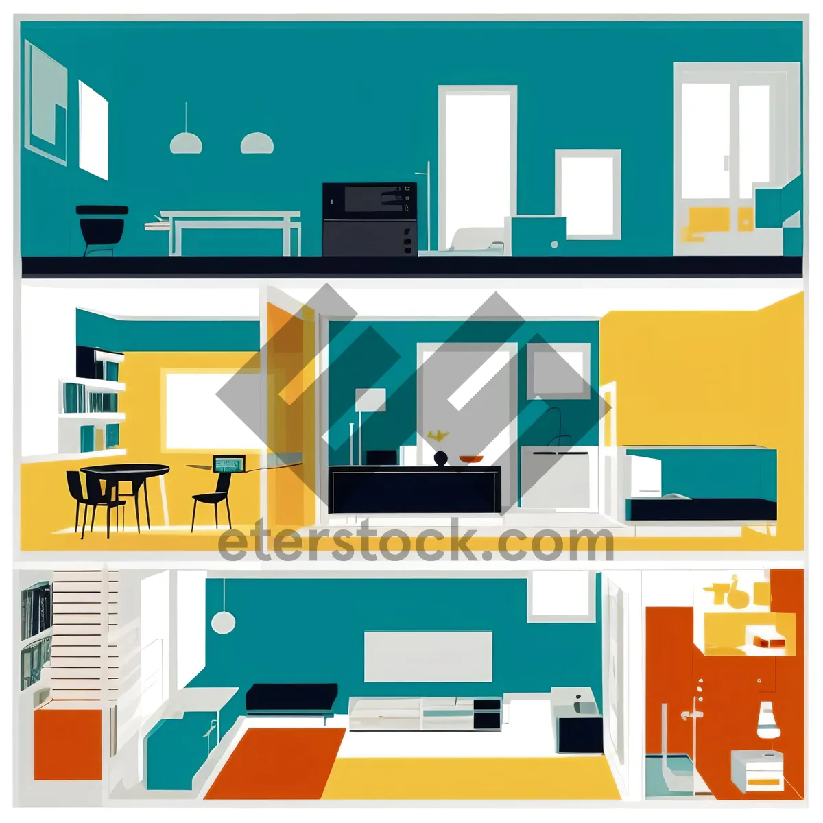 Picture of Business Icon Set for Web Design and Export