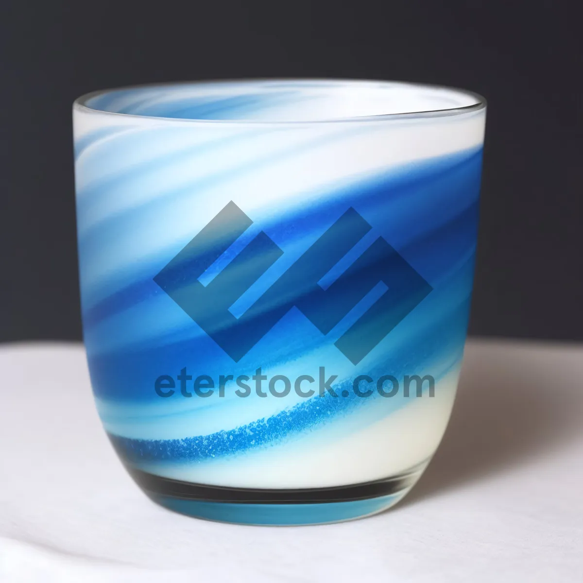 Picture of Empty Glass Cup on Table