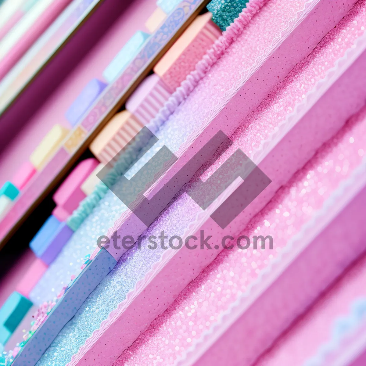 Picture of Vibrant Rainbow Pencil Spectrum - Creative Art and Design