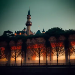 Majestic Minaret: Iconic Islamic Architecture