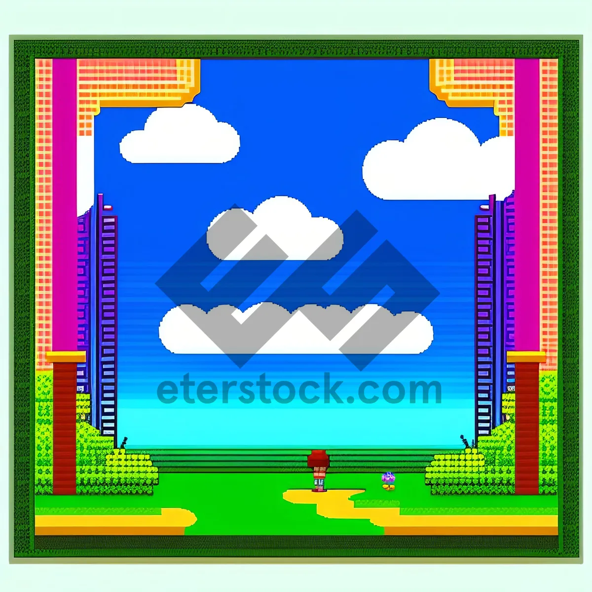 Picture of Creative Frame Design Card Icon Graphic Art