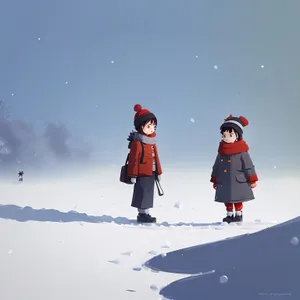 Winter Fun: Skiing on Mountain Slopes
