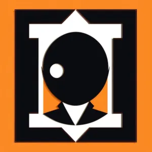 Black Lookout Symbol Icon Snapshot