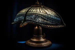 Architectural Dome Lampshade in Religious Setting