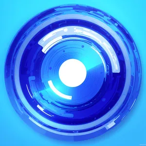 Shiny 3D Circle Design with Motion