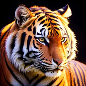 Powerful and Striped: The Majestic Tiger