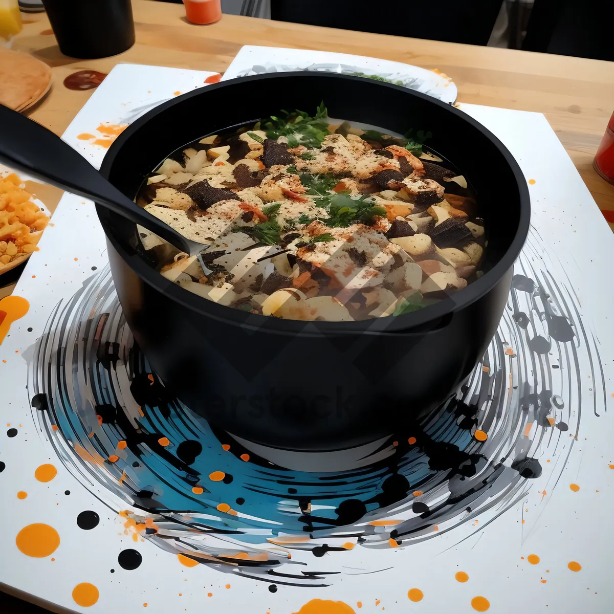 Picture of Traditional Dutch Oven: Gourmet Meal in a Pan