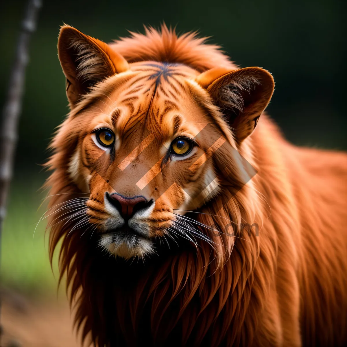 Picture of Majestic Jungle King: Lion, Tiger, Predator